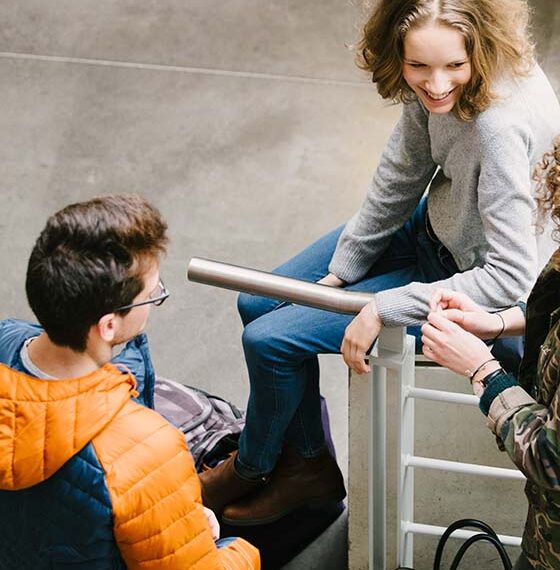 ESTBB Etudiants sur le campus Saint-Paul