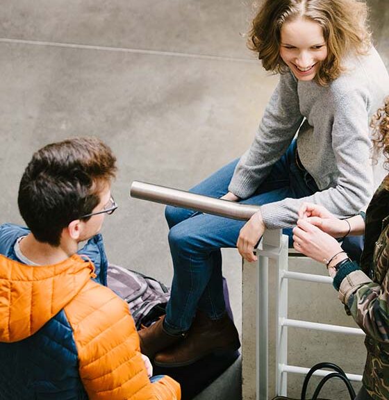 ESTBB Etudiants sur le campus Saint-Paul