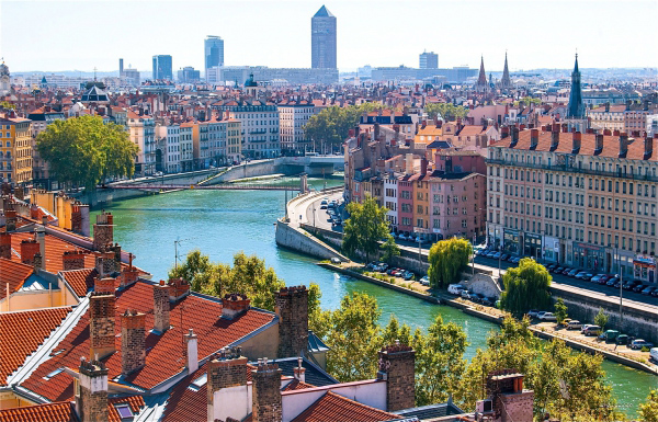 lyon et ses berges