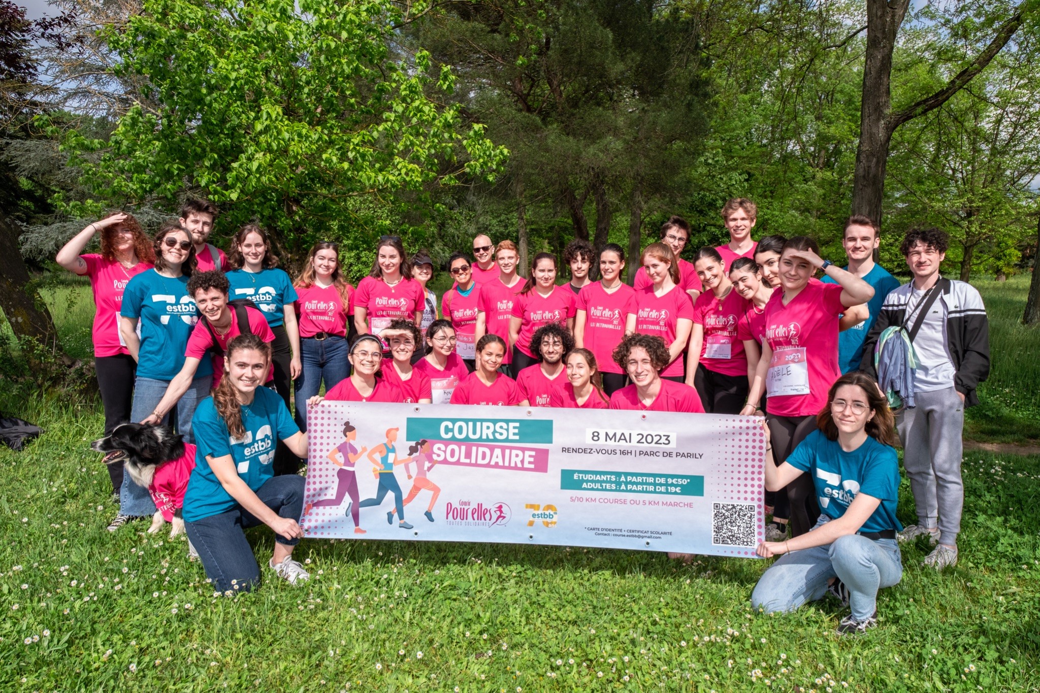 Course solidaire ESTBB - Pour elles - juin 2023