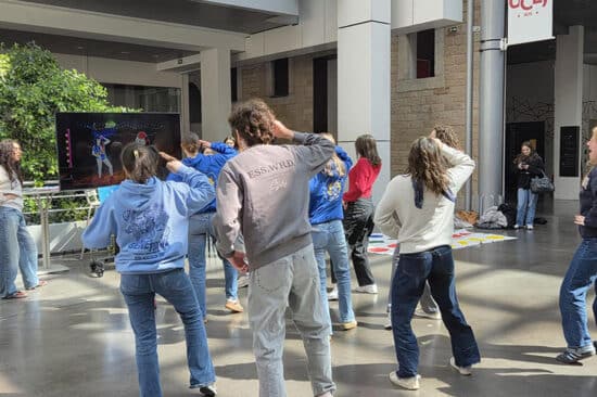 Etudiants en activité sportive - Semaine du Sport