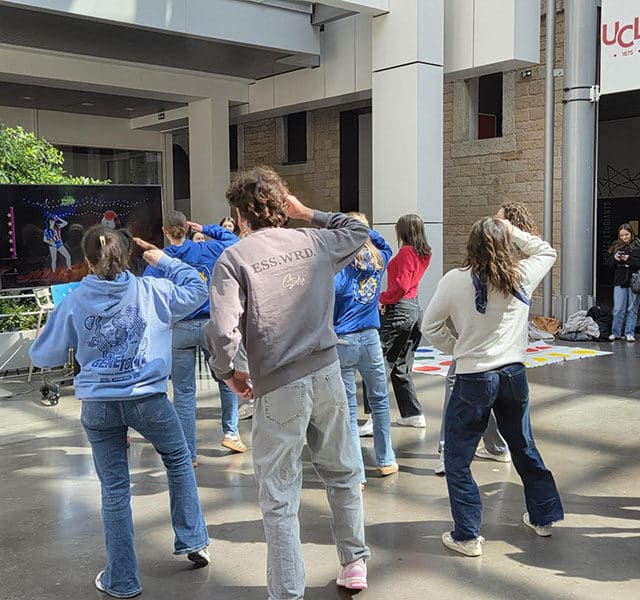 Etudiants en activité sportive - Semaine du Sport